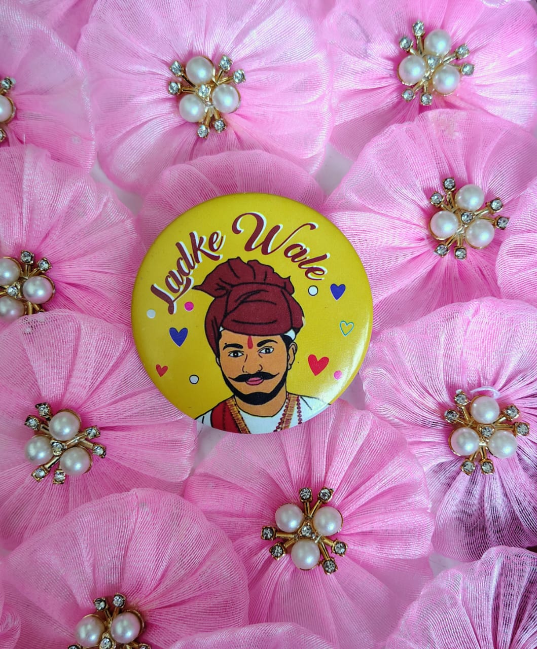 Ladkewale Brooch Pack of 20