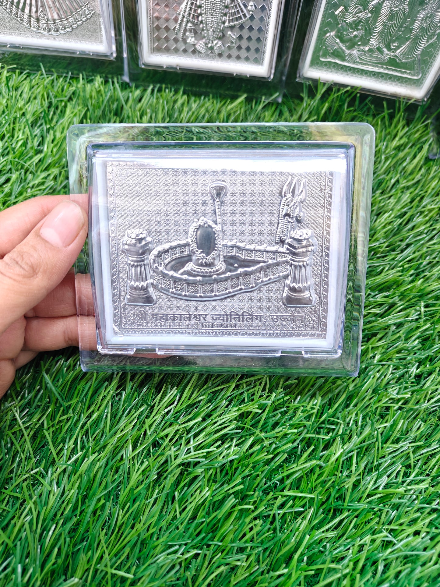 Trendy german silver frame pack of 10