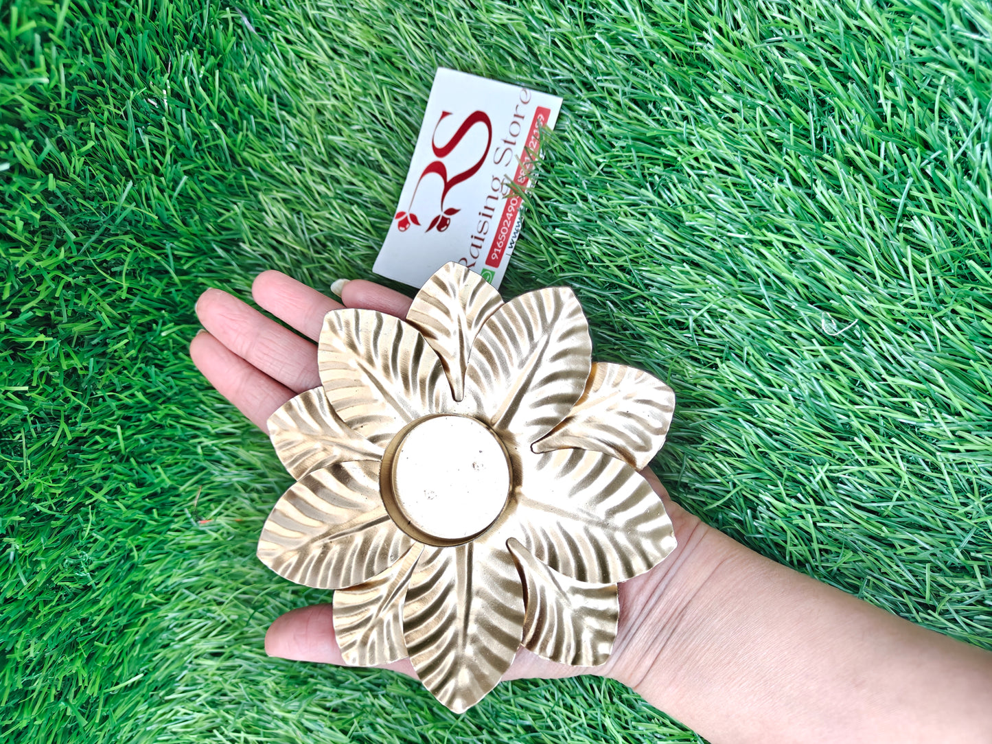 Metal diya pack of 10