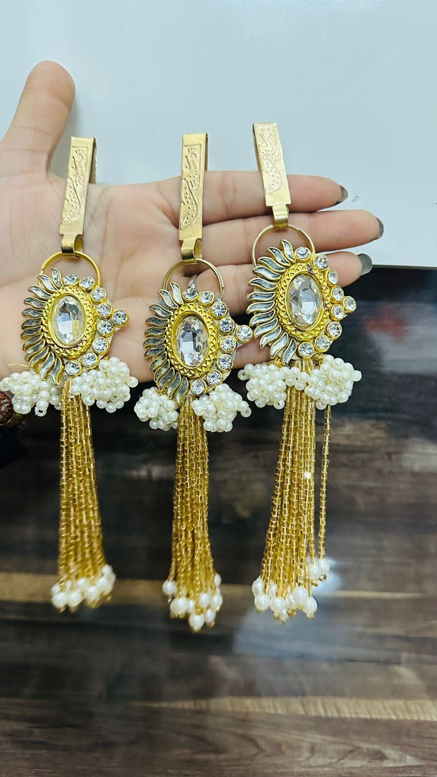 American kundan saree challa (pack of 10)