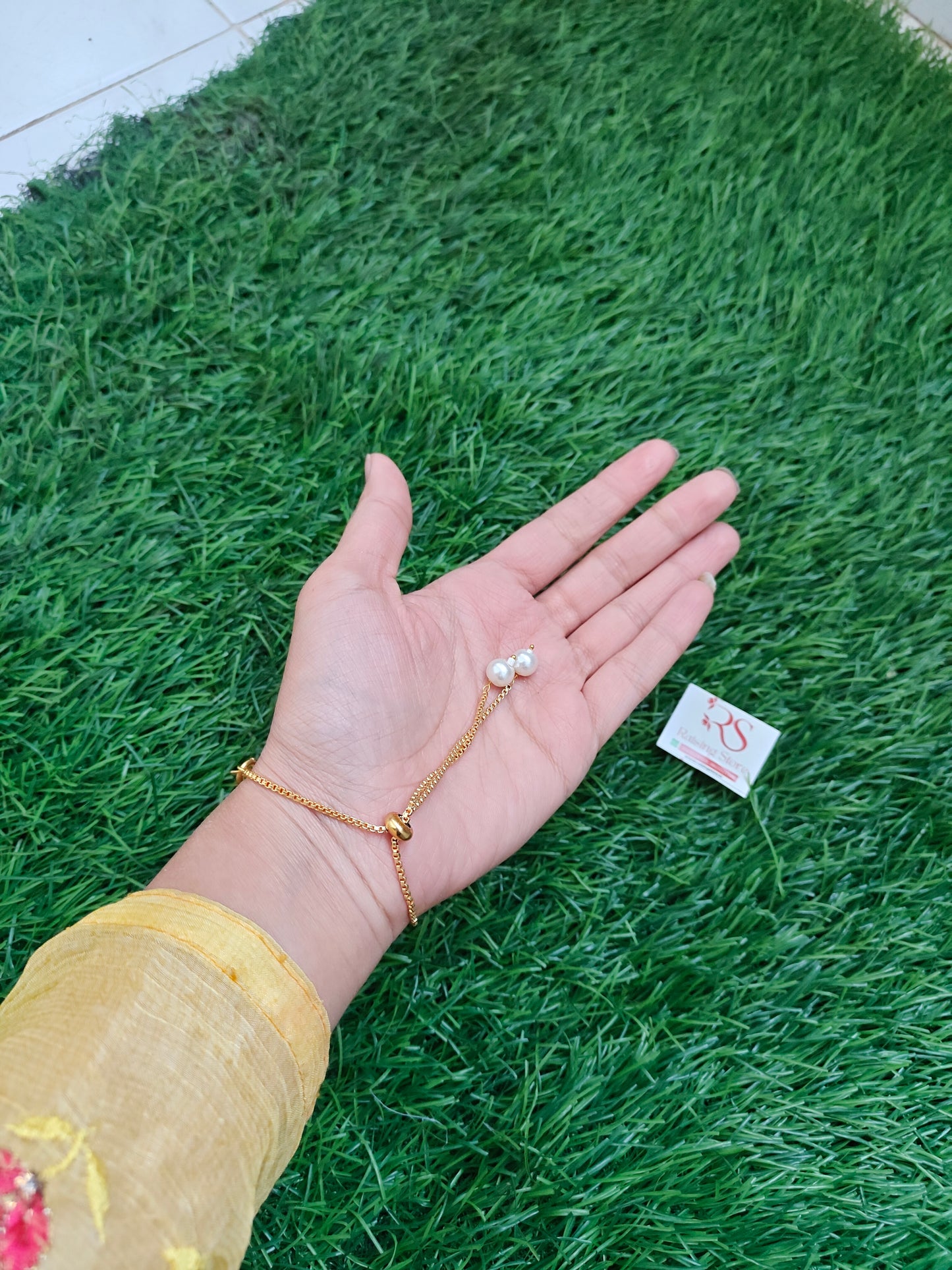 Floral chain bracelet pack of 10