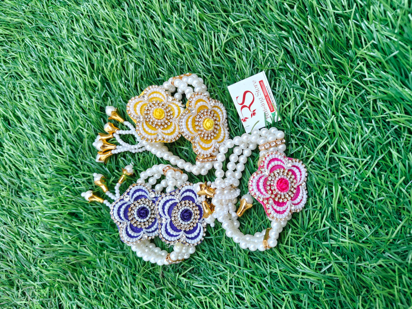 Unique Pearl Flower Combo Pack of 10