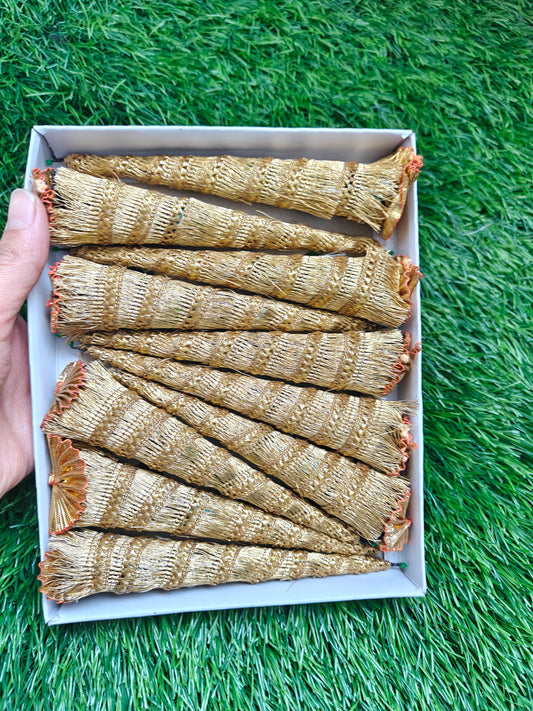 Decorated cone pack of 10