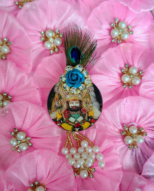 Khatu Shyam brooch Pack of 10