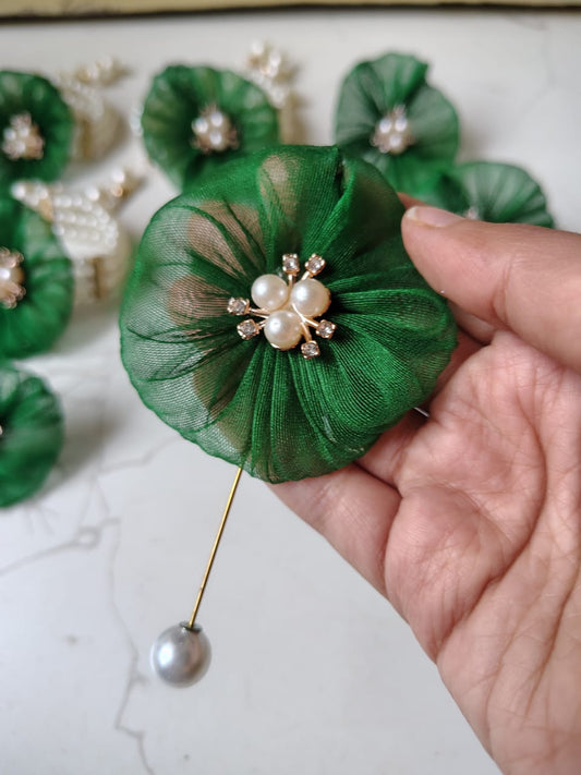 Organza Brooch Pack of 10