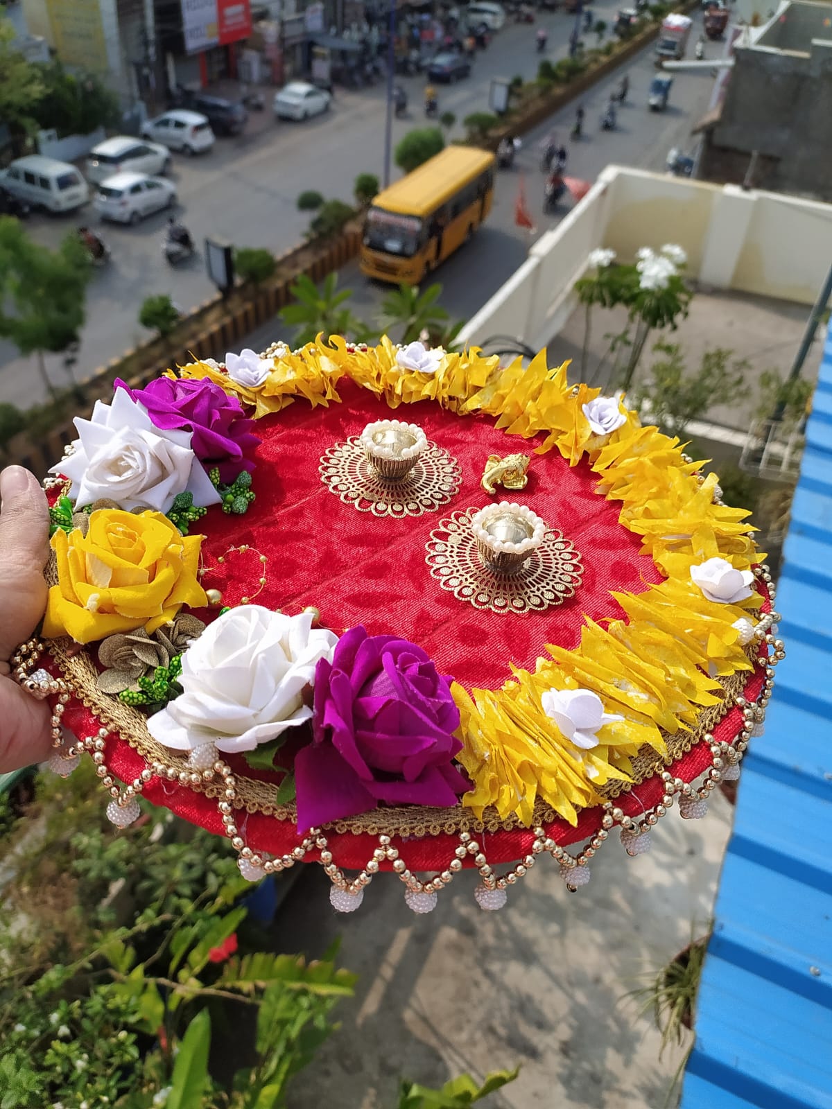 Engagement ring platter