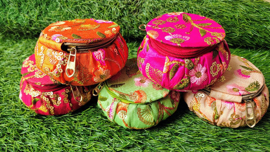 Embroidered matki pack of 6