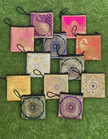Banarasi coin pouch pack of 10