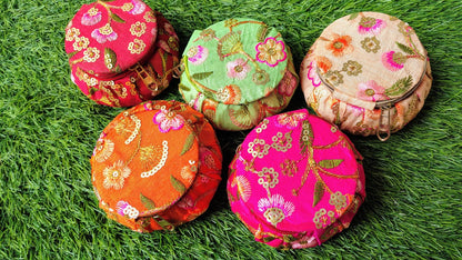 Embroidered matki pack of 6