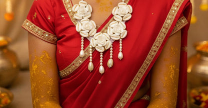 Shell jwellery set for wedding