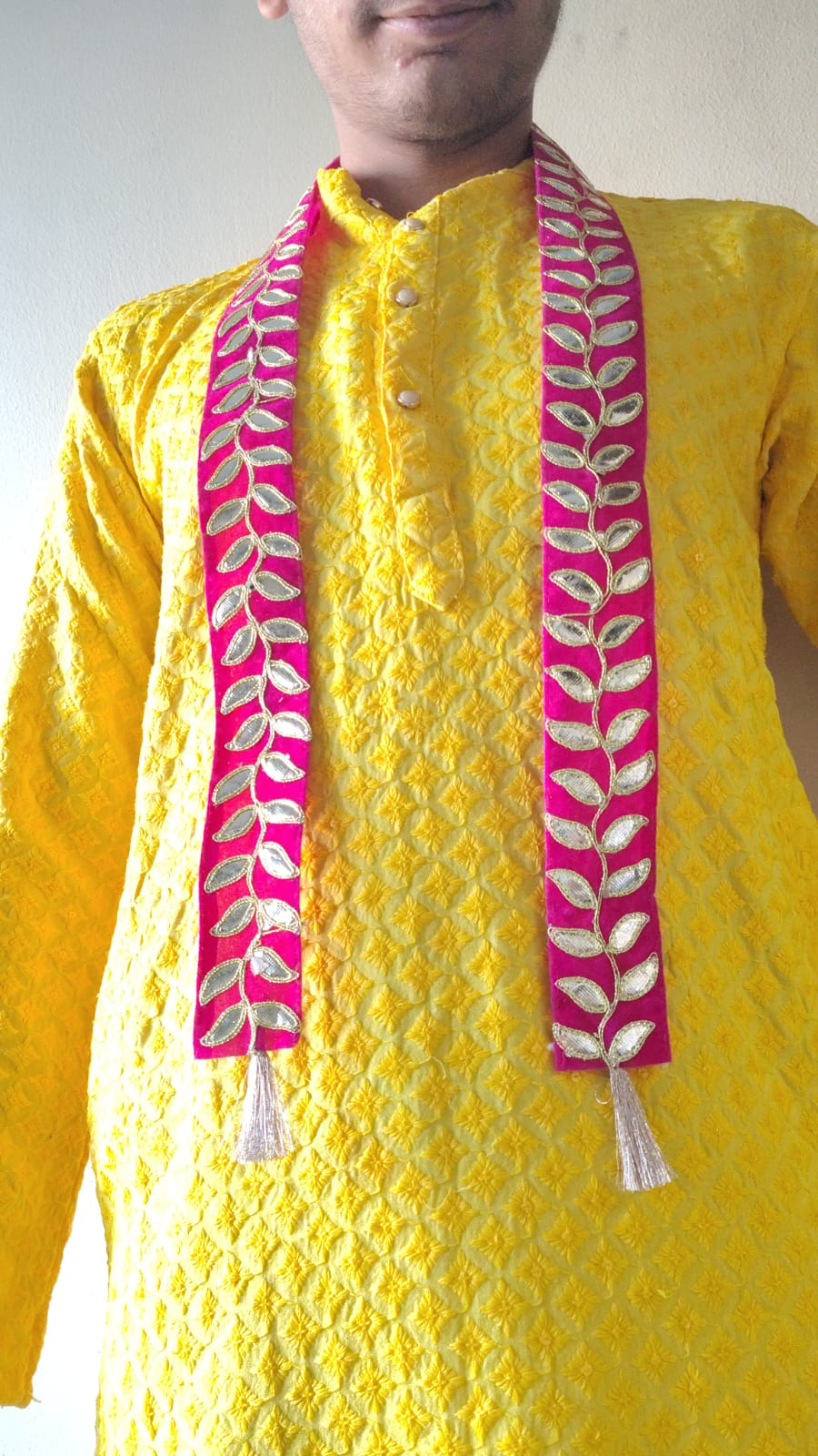 Zari work lead duppata