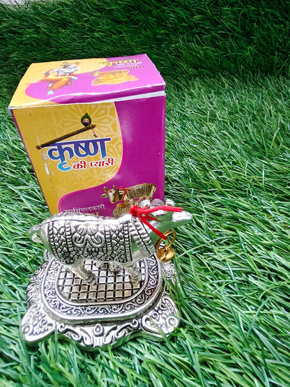 German silver metal kamdhenu pack of 10