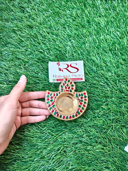 Diya shape tealight pack of 10 pcs