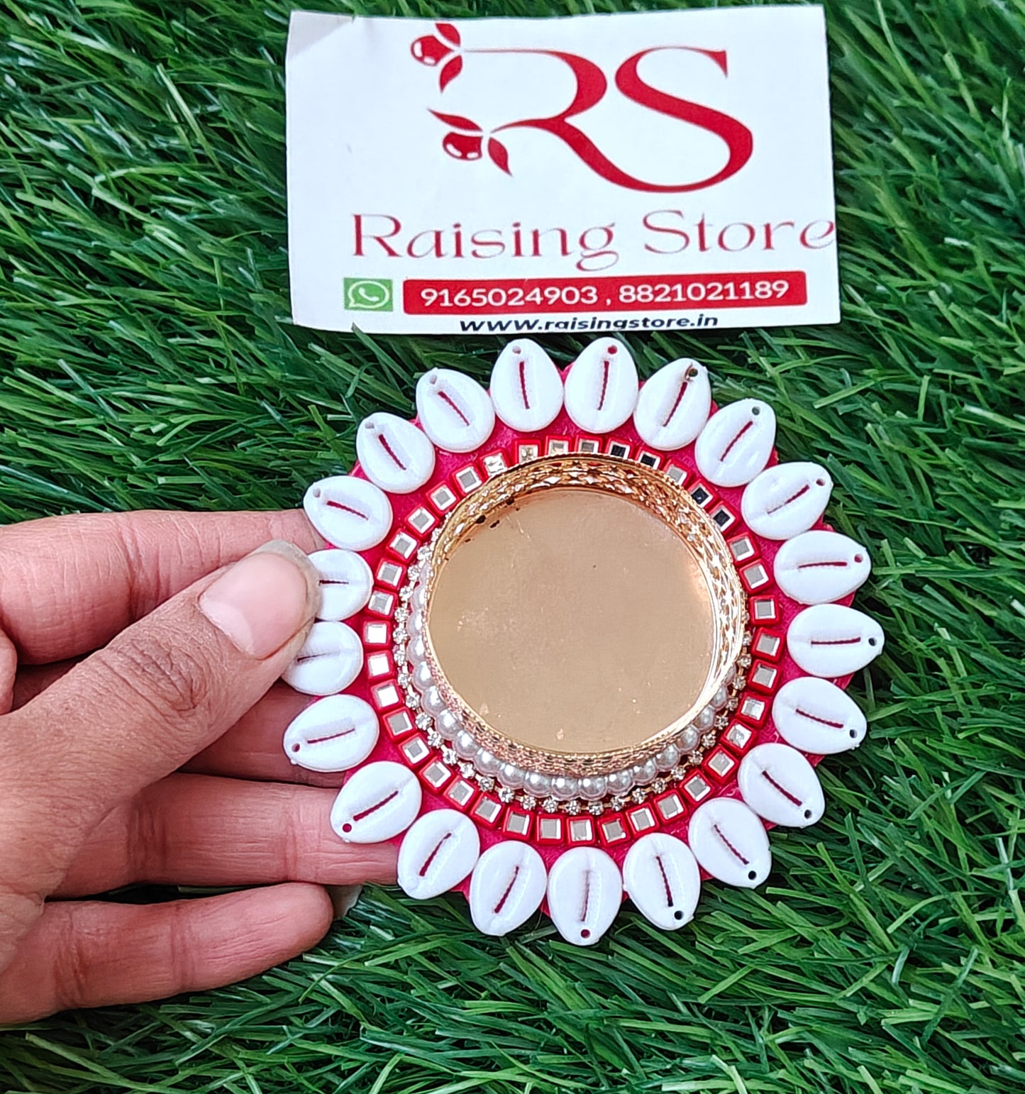 Shell tealight pack of 10