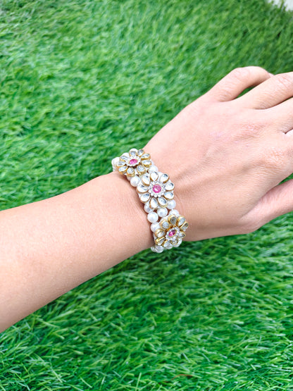 3 kundan bracelet pack of 10