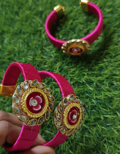 Floral kundan kada pack of 10