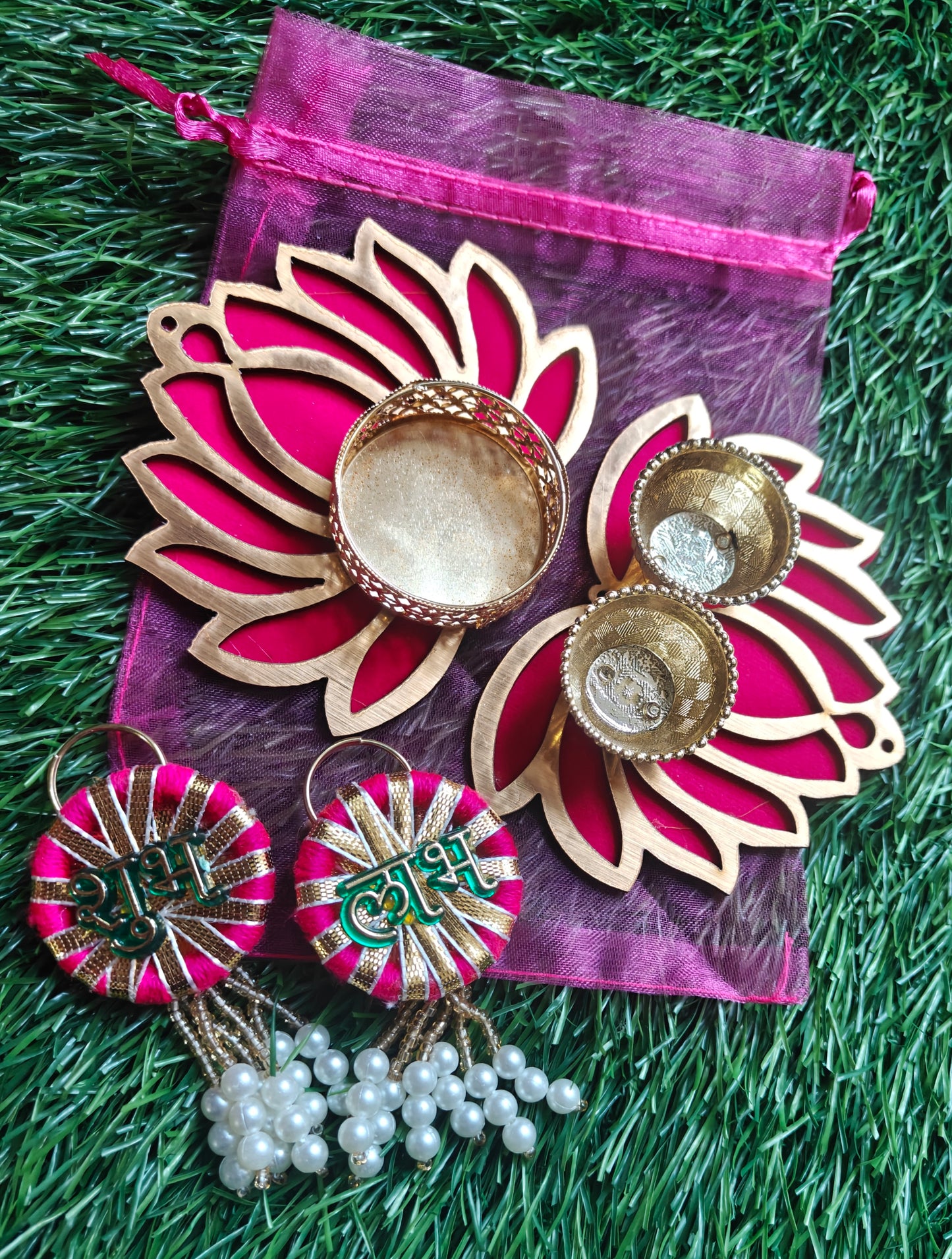 Lotus hamper/diwali gift/chaturthi gift