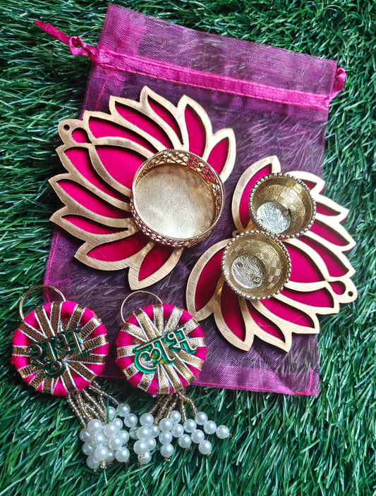 Lotus hamper/diwali gift/chaturthi gift