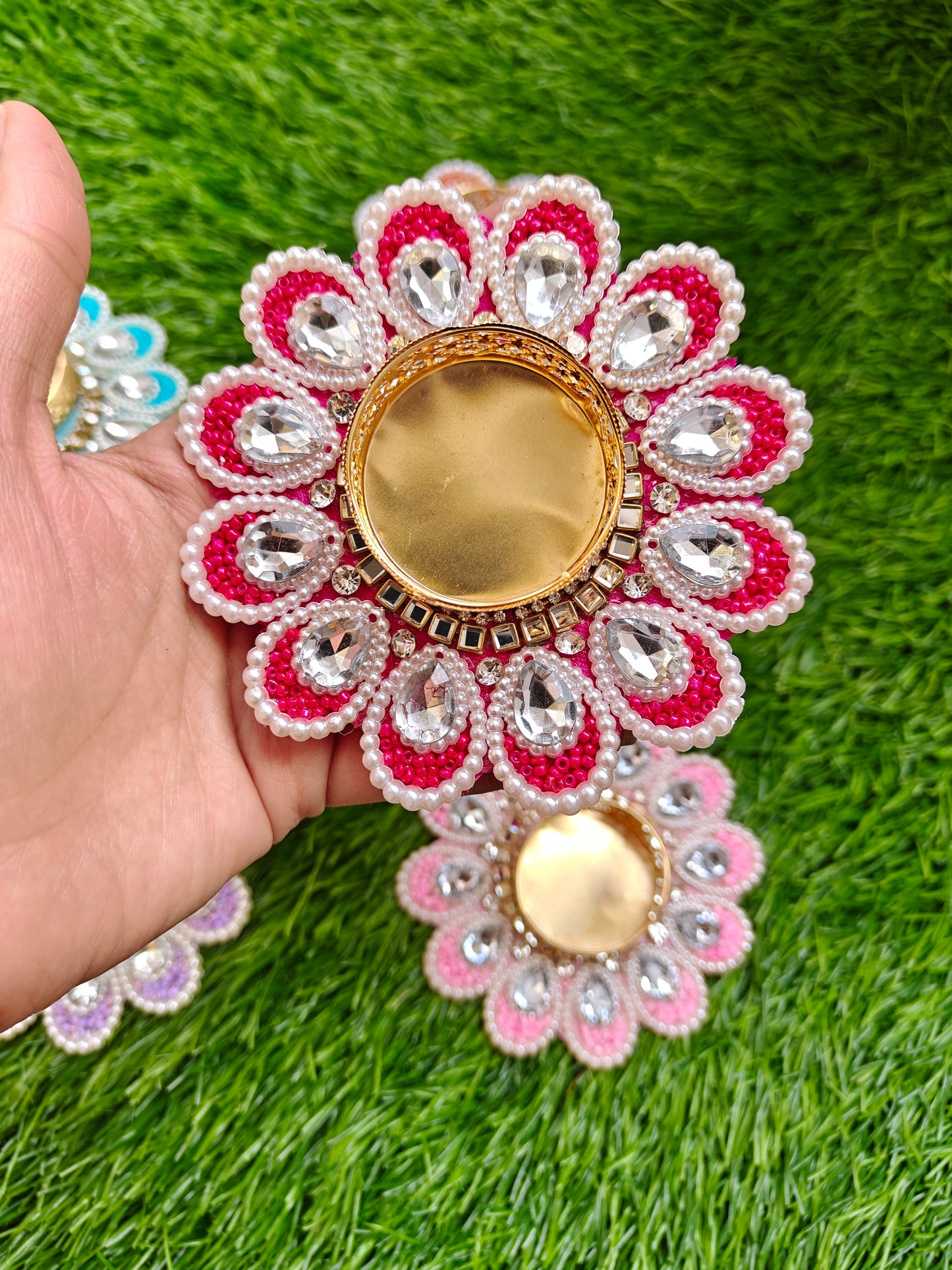 Unique Pearl Tealight Pack of 6