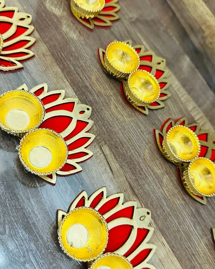 Lotus roli chawal platter (pack of 10)