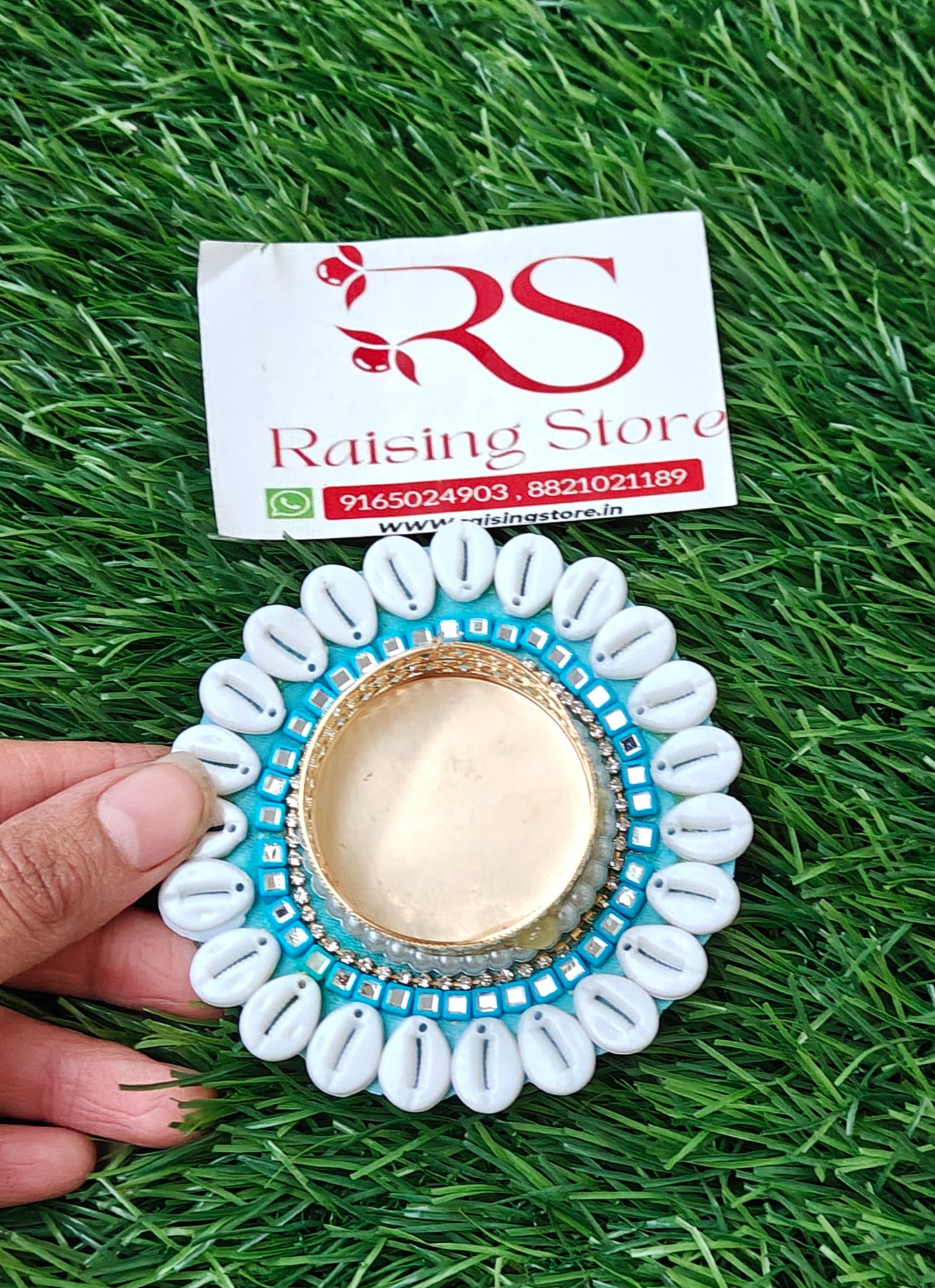 Shell tealight pack of 10