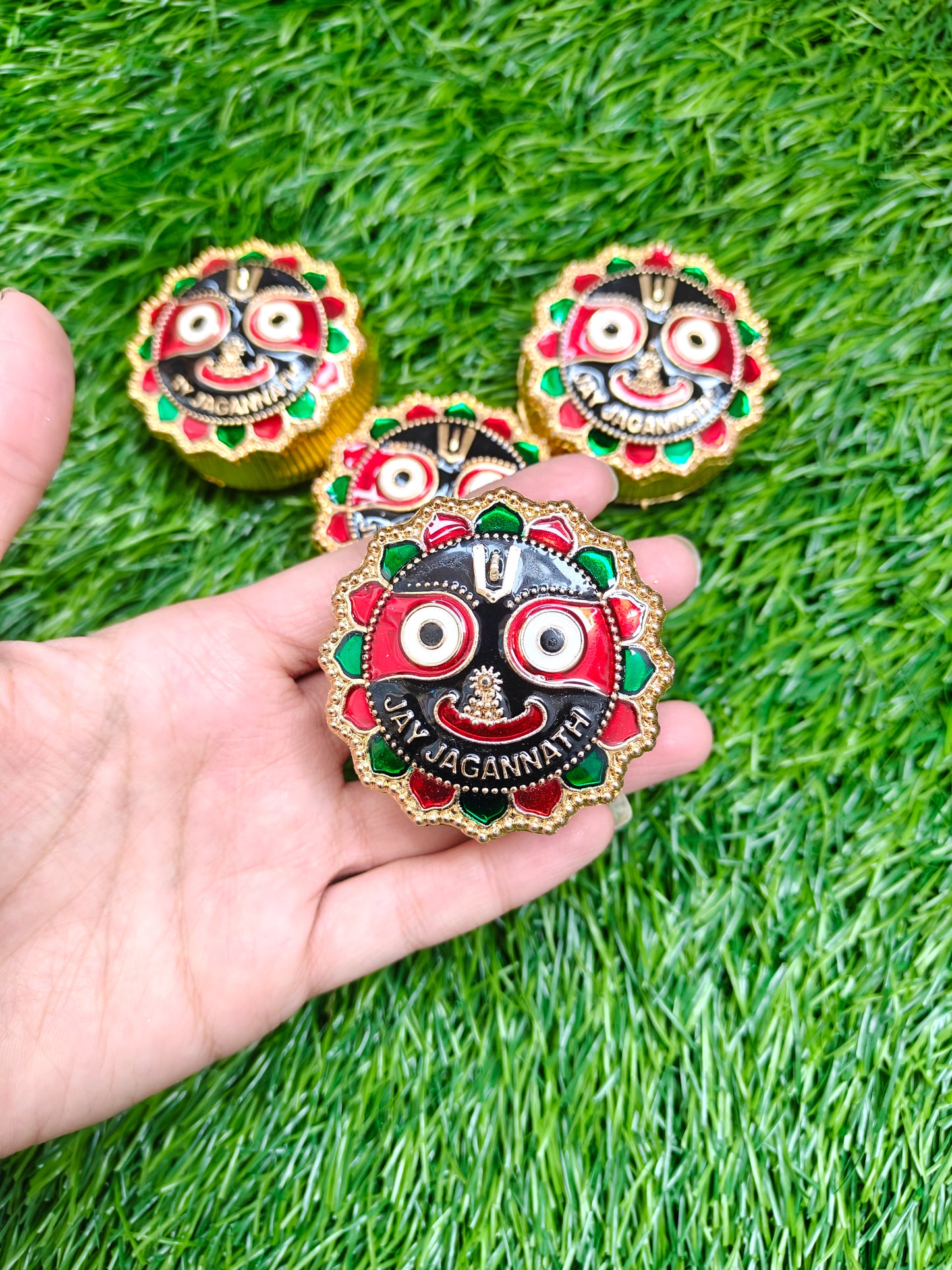 Jagnnath ji kumkum dabbi pack of 6