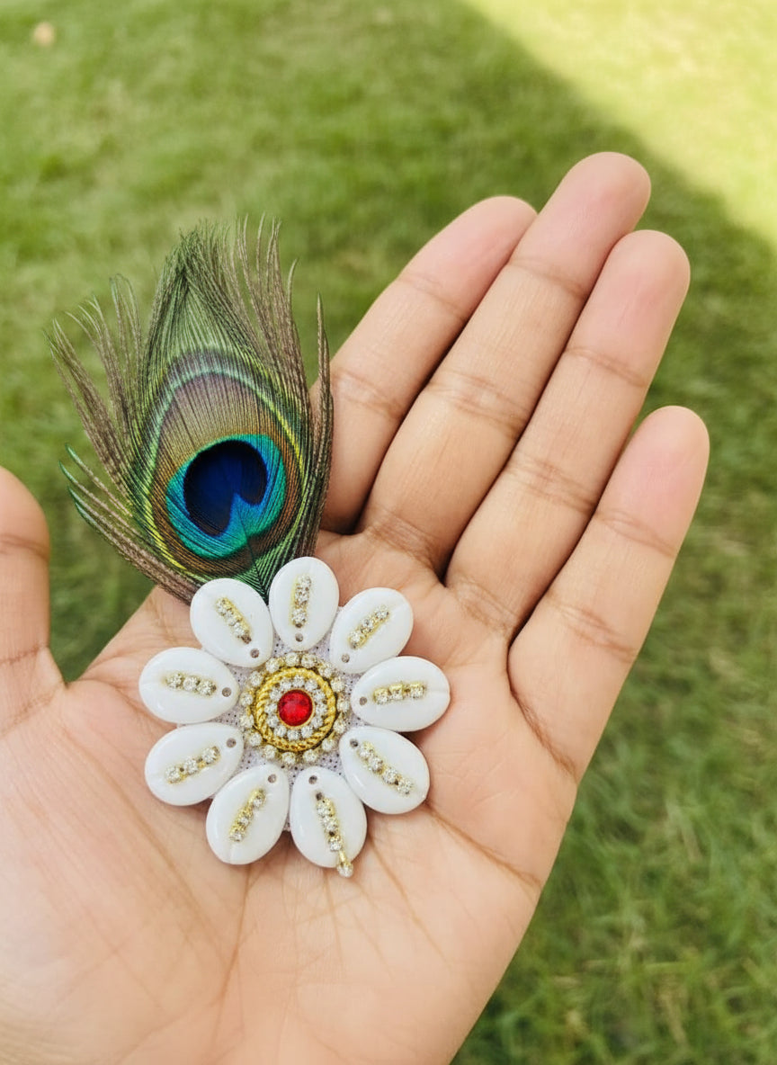 Shell brooch for baraties pack of 10