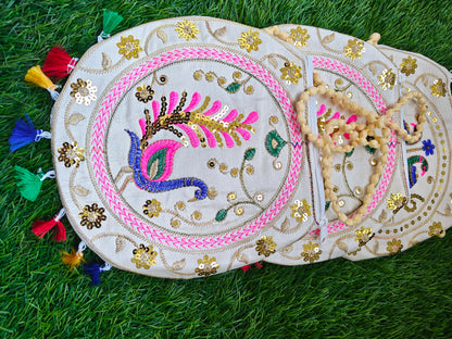 Embroidered siling bag pack of 10