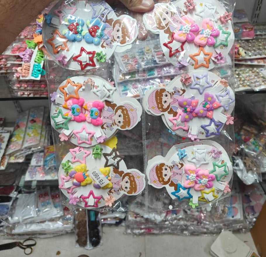 Princess hair accessory pack of 12 sets