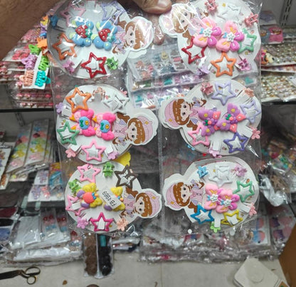 Princess hair accessory pack of 12 sets