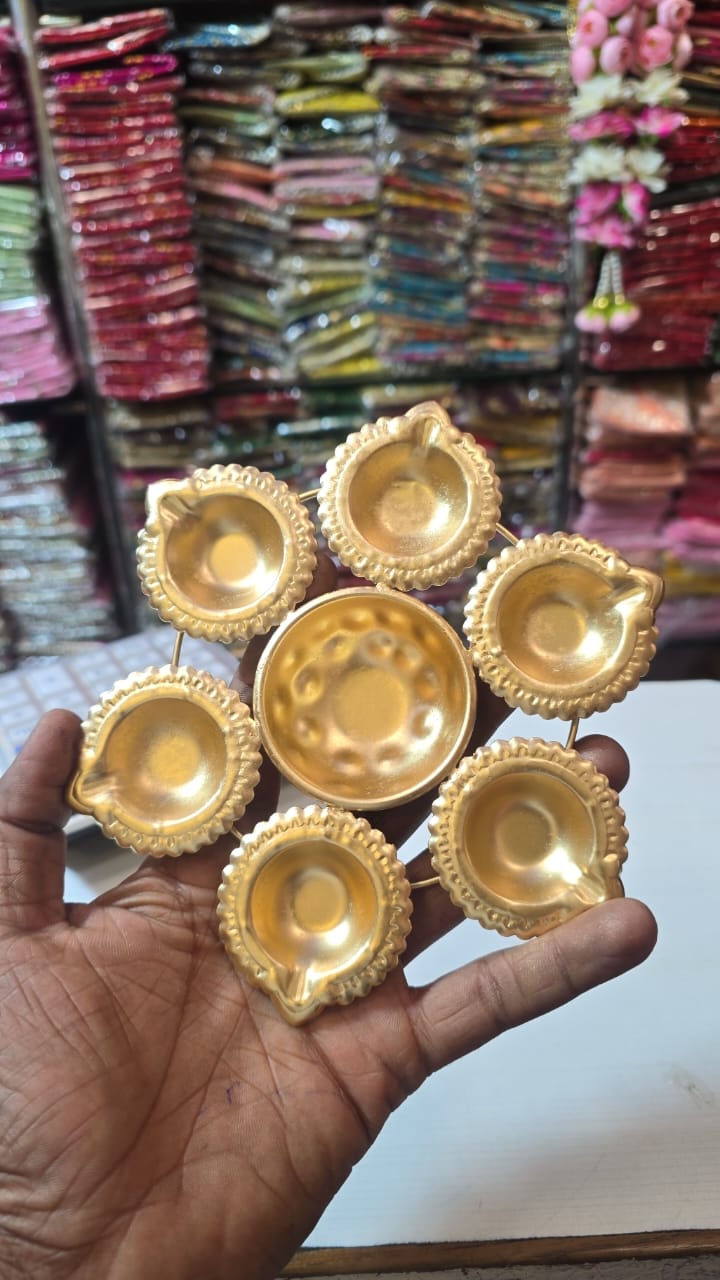 7 diya urli pack of 5