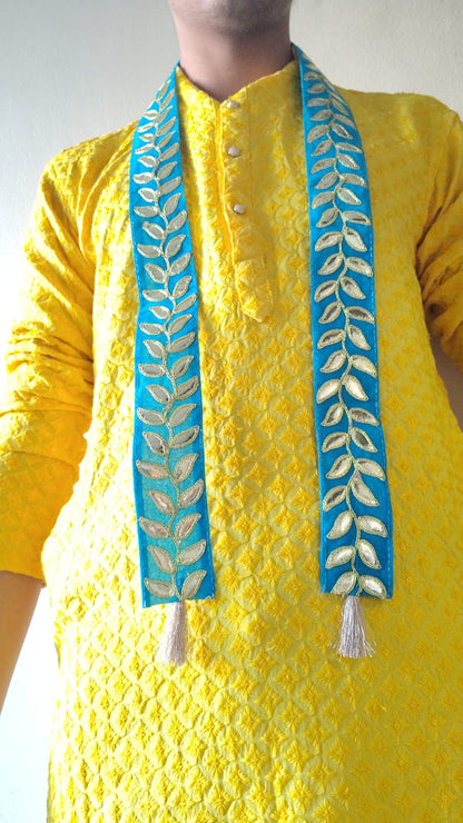 Zari work lead duppata