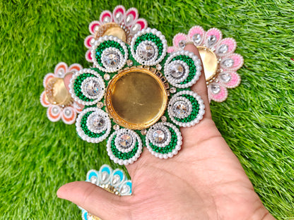 Unique Pearl Tealight Pack of 6