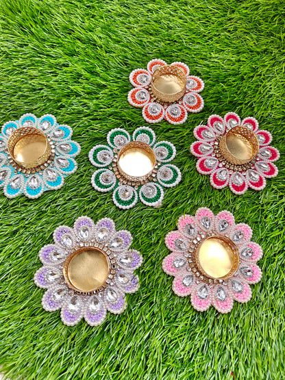 Unique Pearl Tealight Pack of 6