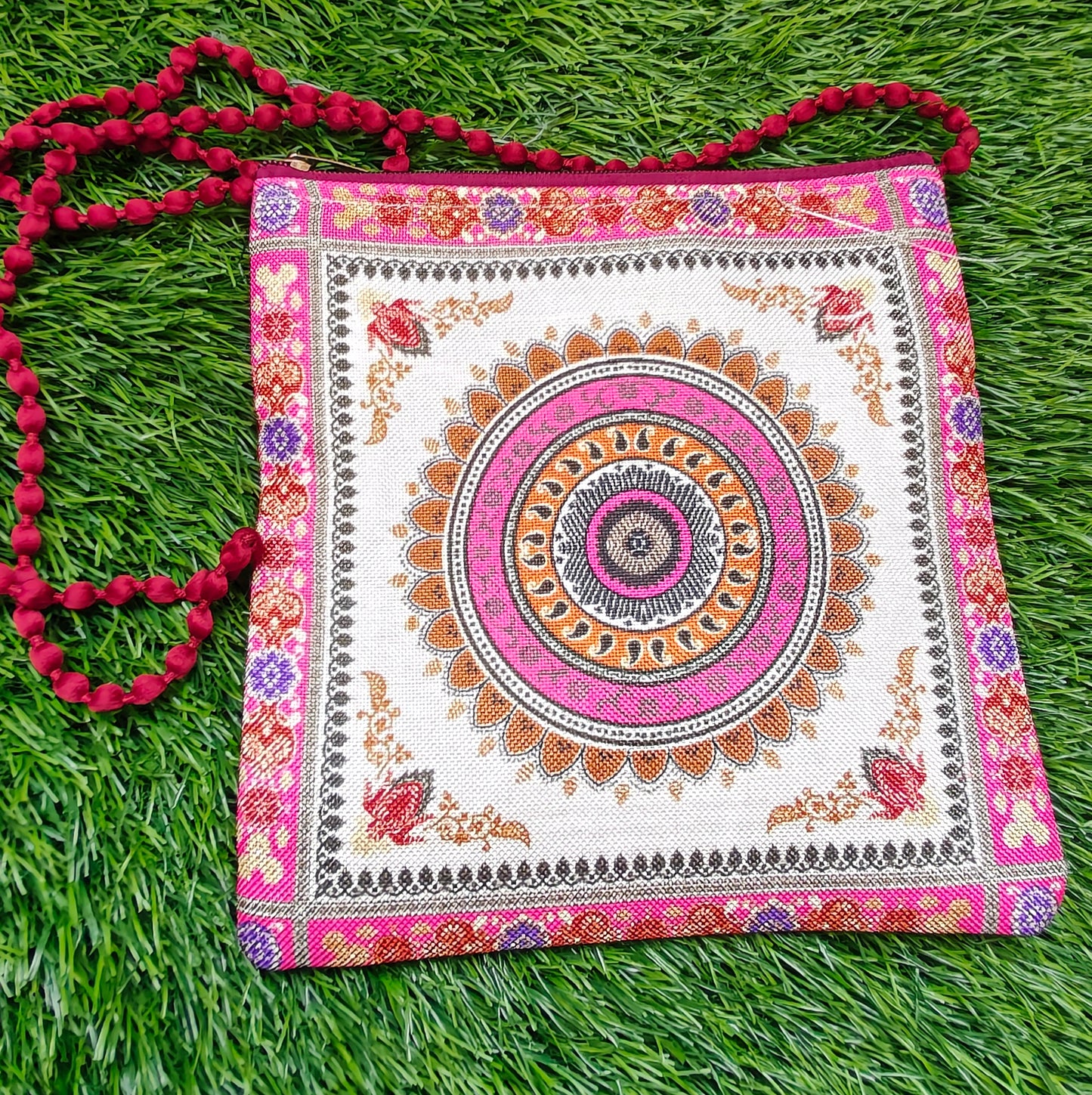 Digital print jute silling bag pack of 10