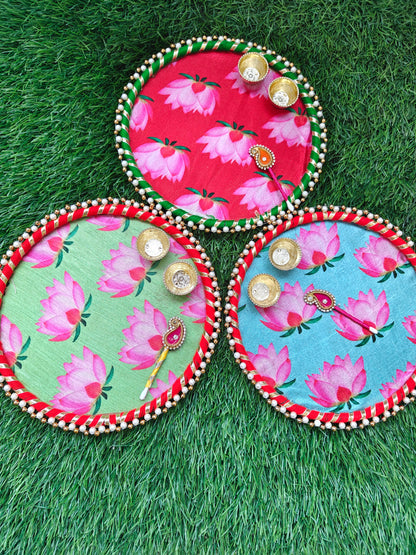 Lotus platter with stick