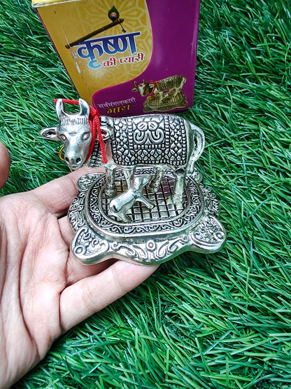 German silver metal kamdhenu pack of 10