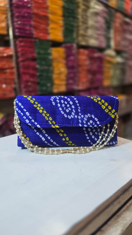 Bandhani with pearl handle pack of 10