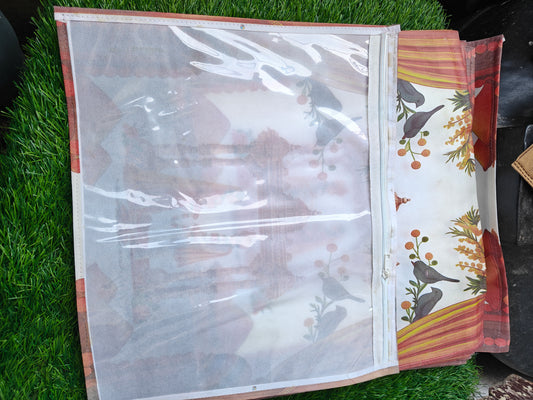 Beautiful wedding theme printed saree cover pack of 12