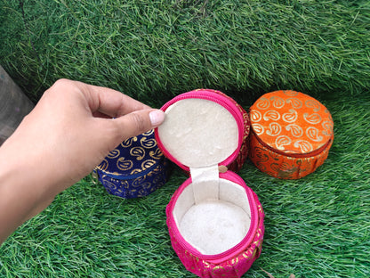 Velvet fabric Bangle box pack of 5
