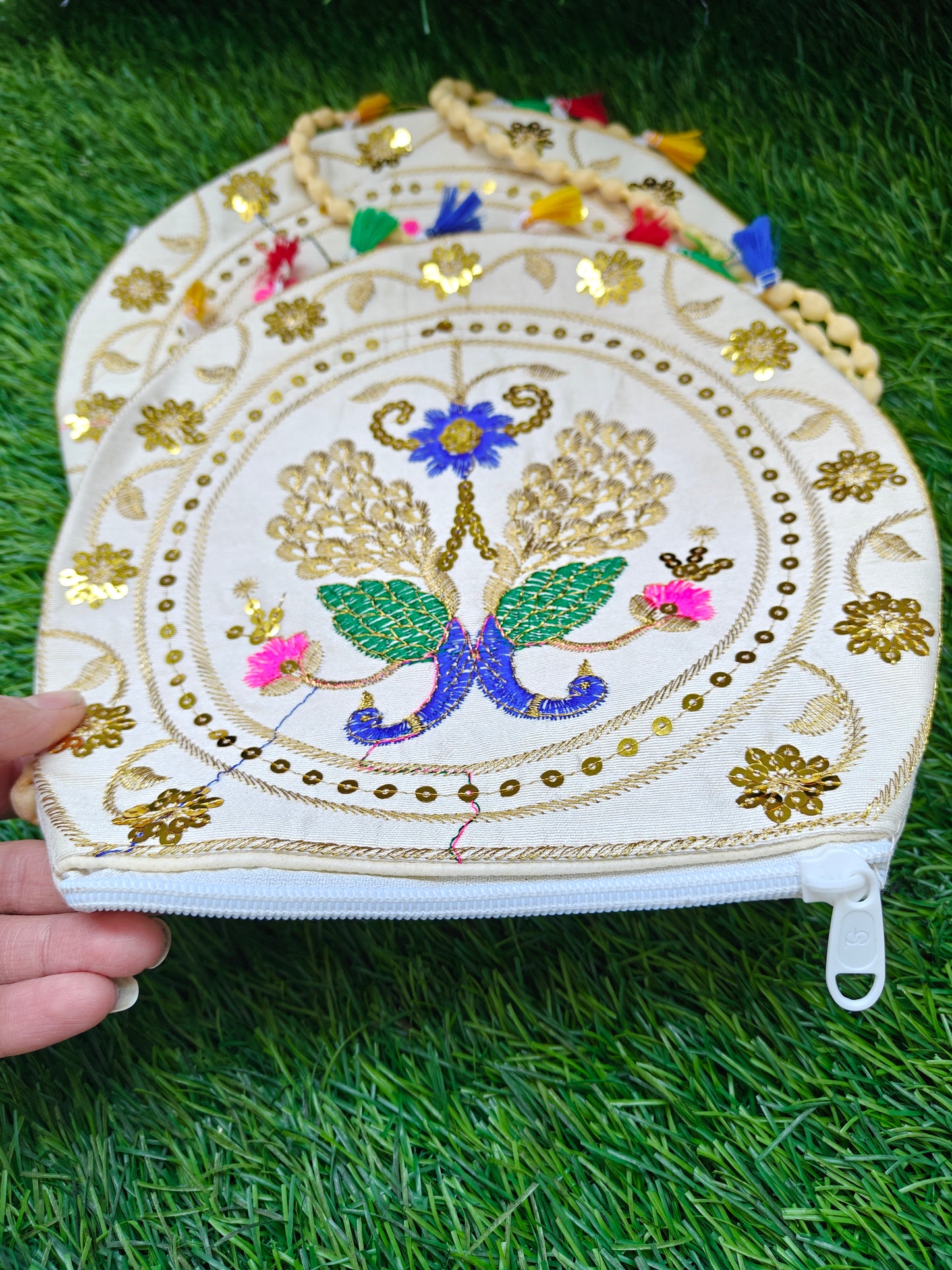 Embroidered siling bag pack of 10