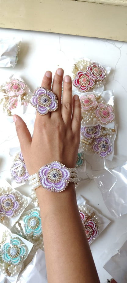 Unique Pearl Flower Combo Pack of 10